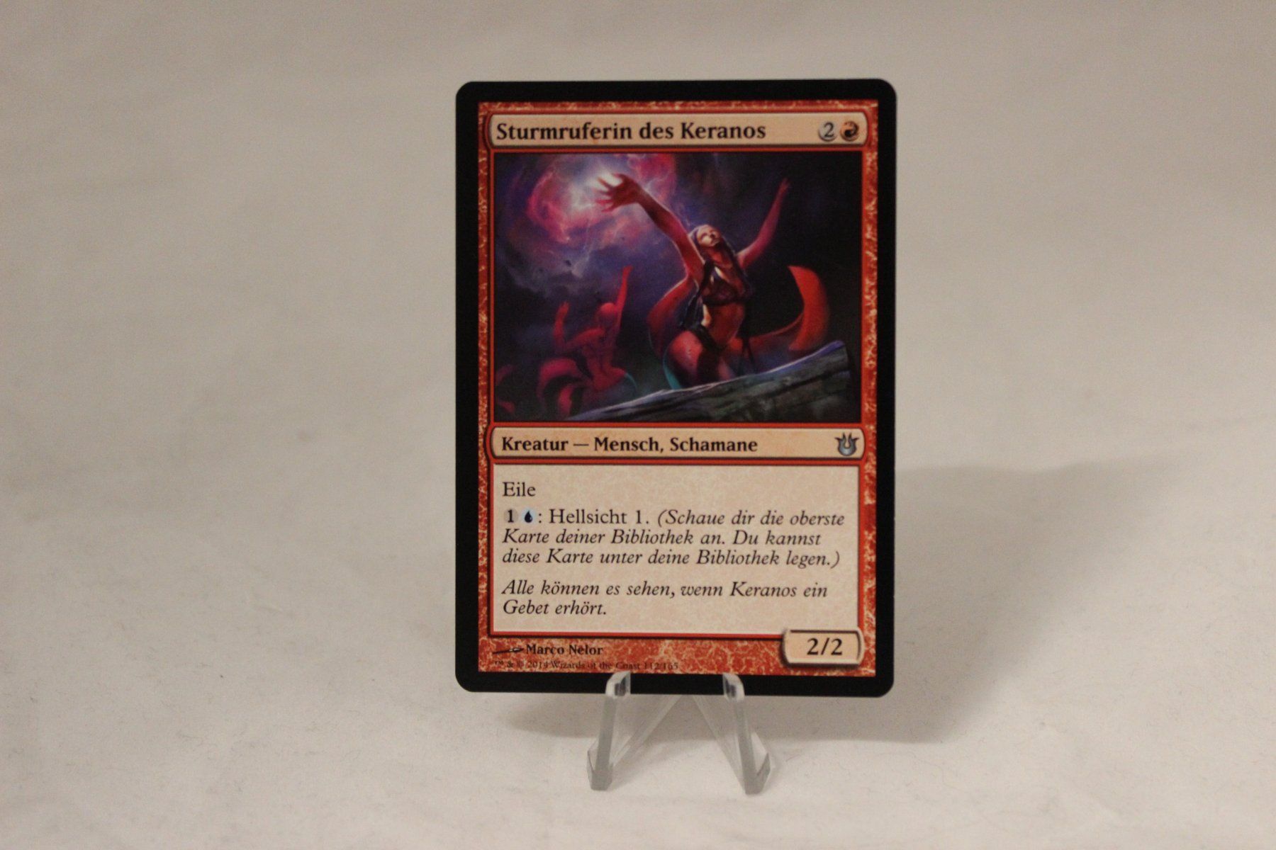 Magic The Gathering Carte collezionabili: Sturmruferin des Keranos - Magic – Usato da Dulliken venduto da Sefty