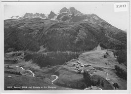 Fextal - Blick auf Crasta u. La Margna