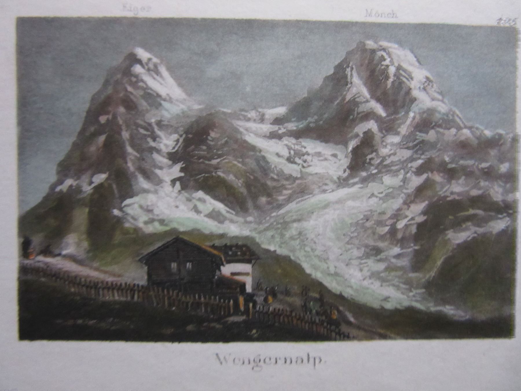 Stiche: WENGNERALP AQUATINTA – Gebraucht aus Gersau von grafik-kunst