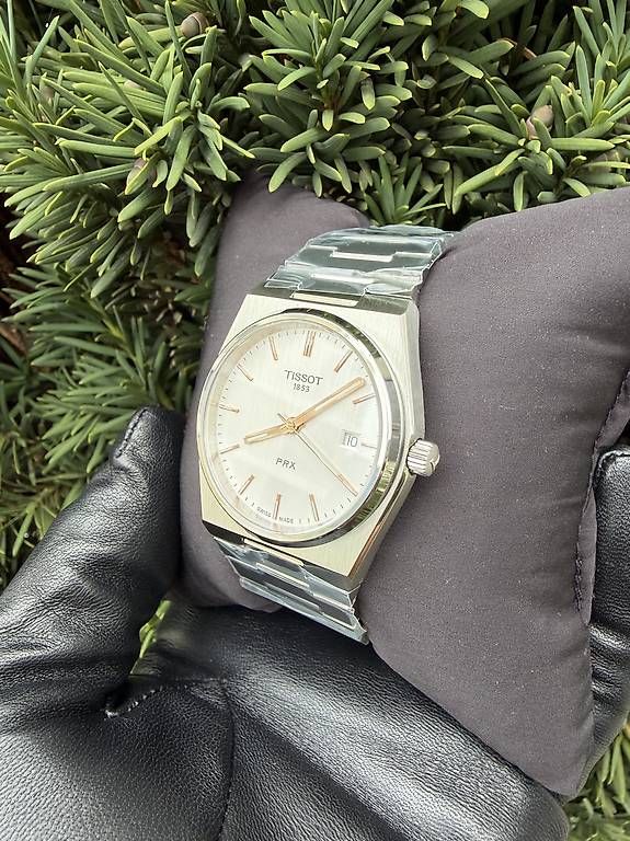 Orologi: Tissot PRX 40mm Weiße  – Nuovo e nell'imballaggio originale da Monthey venduto da vla_x7fz 4