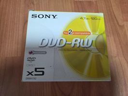 SONY DVD-RW x5 DMW47A2, 4.7GB/120min