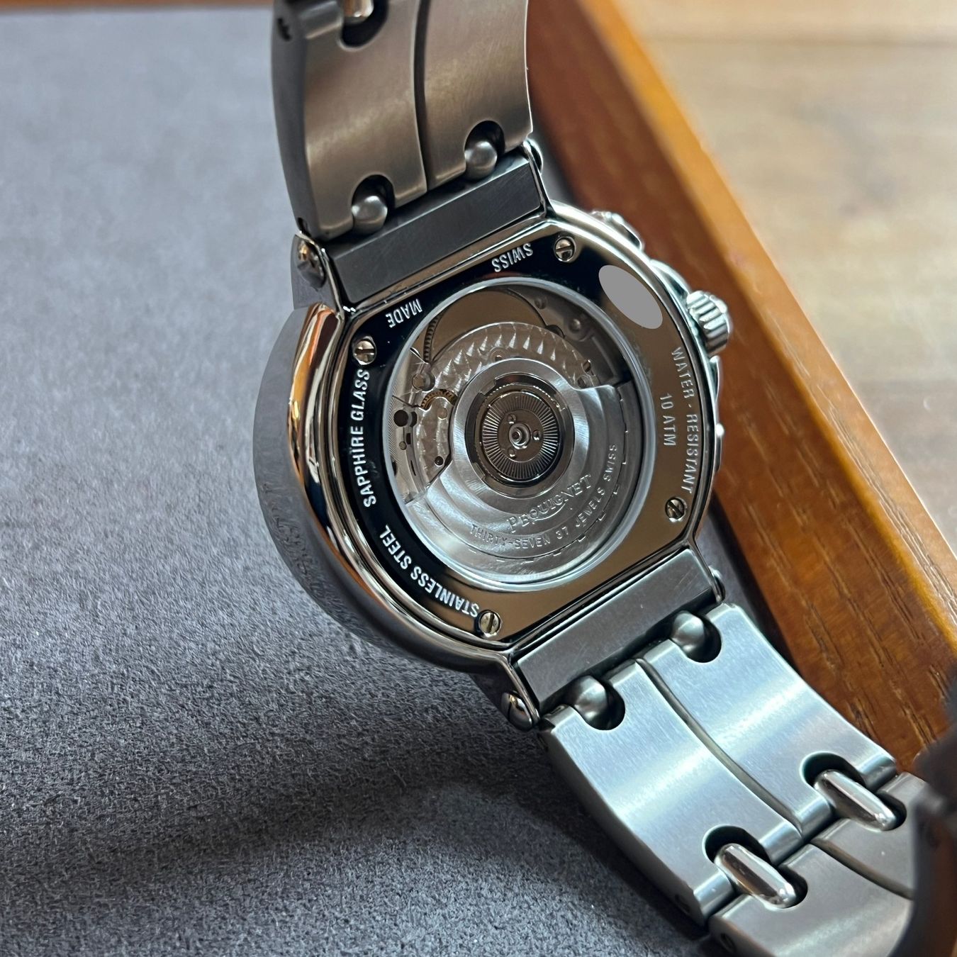 Orologi: Pequignet Moorea Anatomic Auto Chronograph – Usato da Carouge GE venduto da Watchaser 4