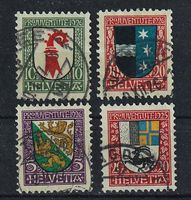 Pro Juventute Wappen J35, J37, J38, J39