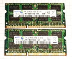 8GB SAMSUNG PC3-10600S.       (2× 4GB) LAPTOP RAM