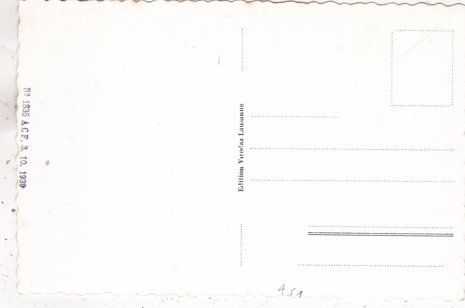 Cartoline postali: Lausanne – Usato da Herisau venduto da Lisegrat2008 1