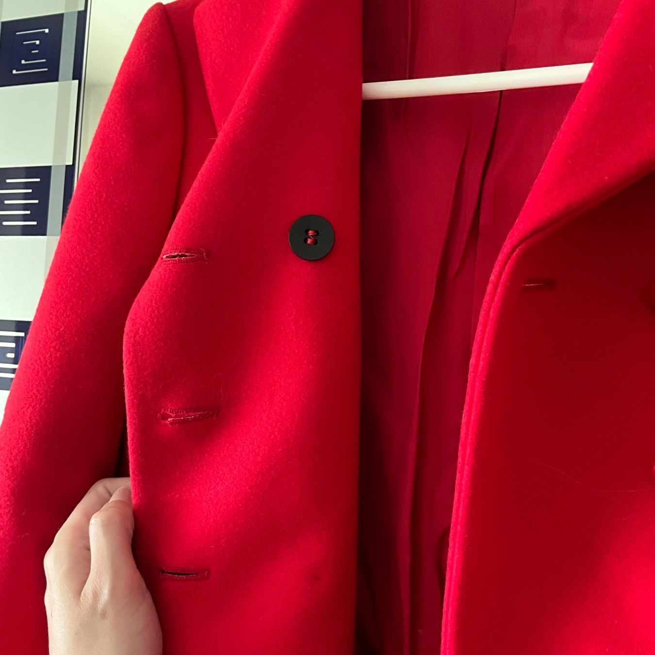 Cappotti: Original Miu Miu Mantel Rot Grösse 38 – Usato da Grenchen venduto da sojalatte 9