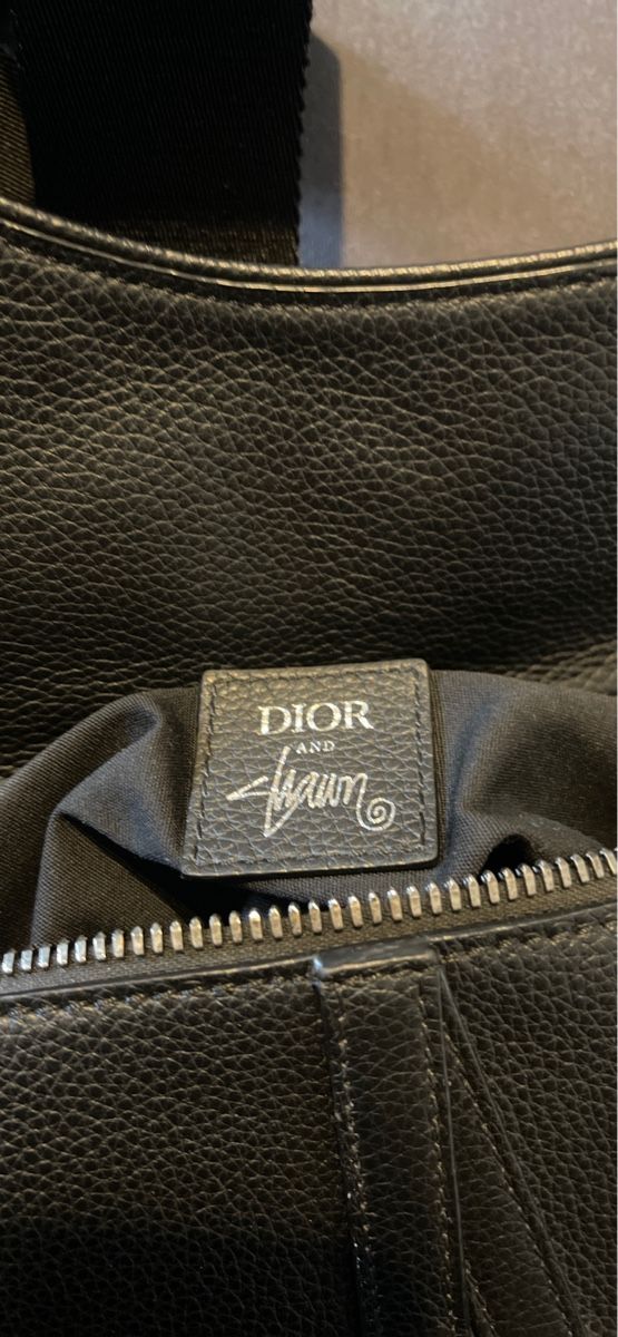 Dior Taschen: Dior Saddle Bag Leder Schwarz Herren – Gebraucht aus Engelburg von pas_m99r 1