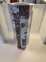 Vintage Vase Hong Kong Decor Keramik Blumenvase 