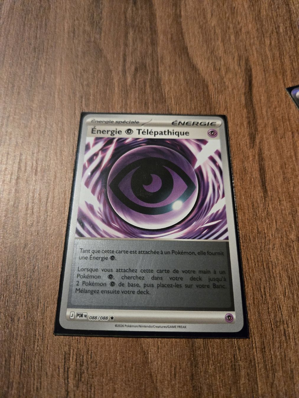 Pokémon Carte collezionabili: Équilibre parfait Energies Télépathique 088/088 – Nuovo e nell'imballaggio originale da Rossinière venduto da seb_68fd 1