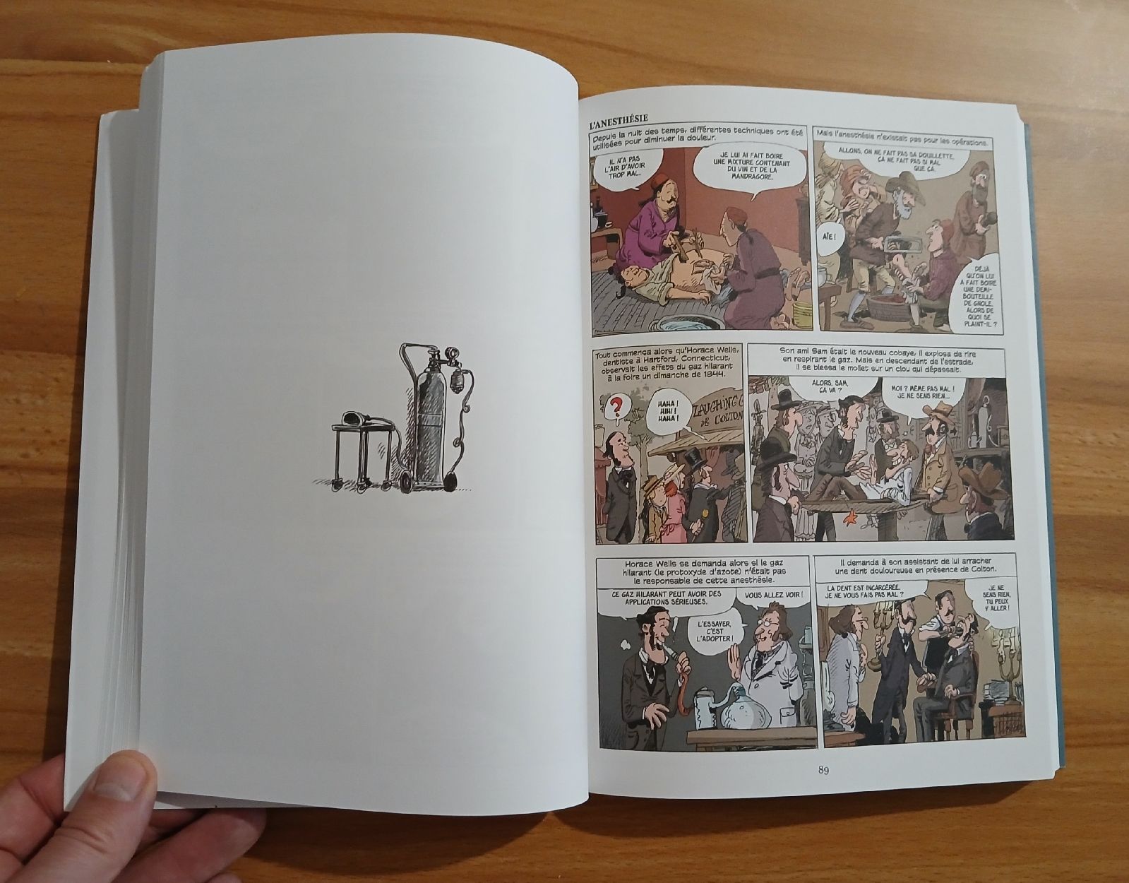 Comics: L'incroyable histoire de la médecine. – Gebraucht aus Le Sentier von arc_2thy 4