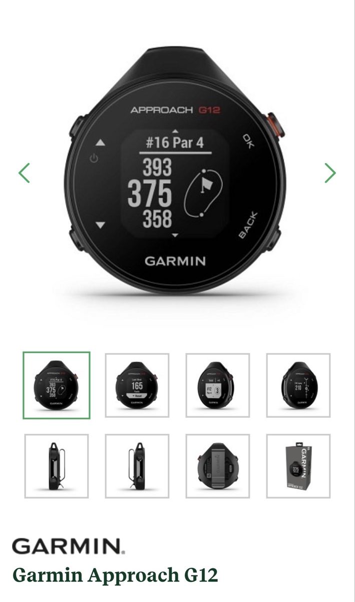 Garmin Orologi: Garmin Approach G12 – Usato da Tägerwilen venduto da marvin69