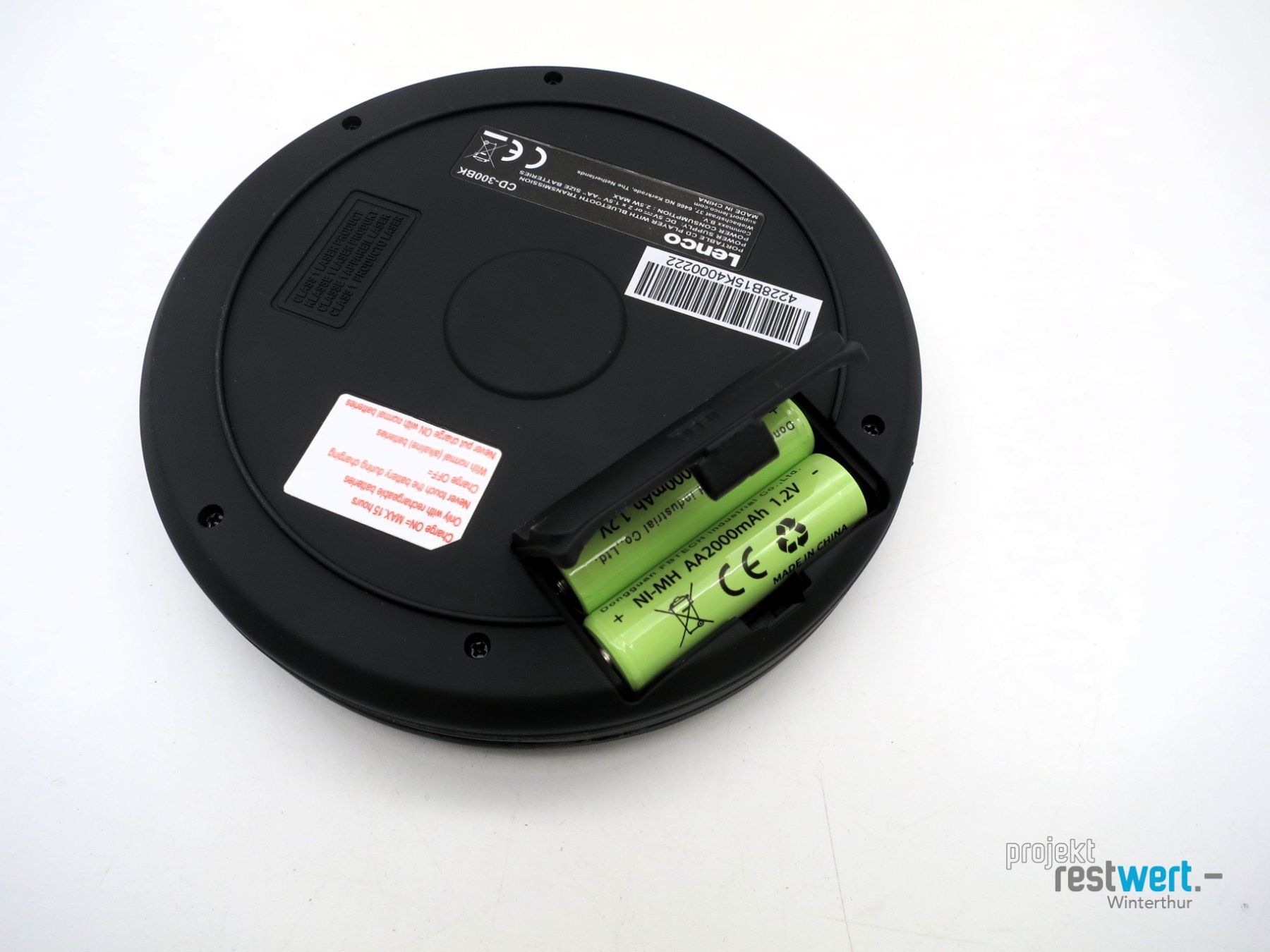 Lenco Tragbarer Mediaplayer: LENCO CD-300BK, CD-MP3-Player – Neu (gemäss Beschreibung) aus Winterthur von Restwert_Winterthur 2