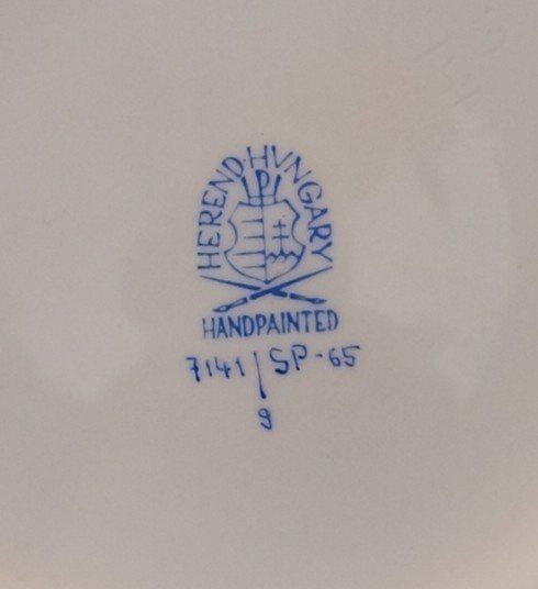 Herend Vasen & Gefässe: Herend Vase Seerosen Dekor Handbemalt – Gebraucht aus Basel von bk_brockibasel 4
