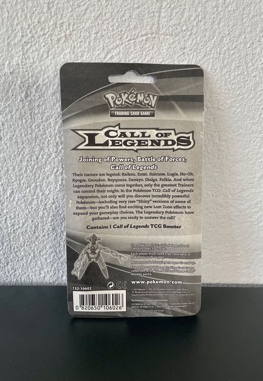 Pokémon Call of Legends Blister Pack, sealed, OVP-ENG | Kaufen auf Ricardo
