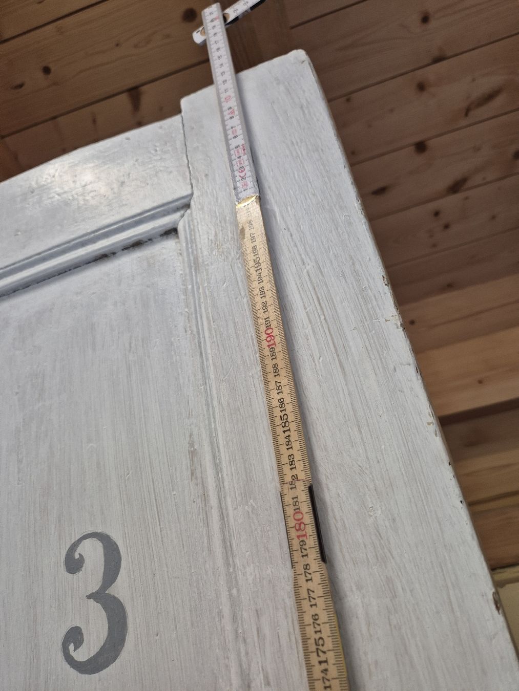 Alle Dekorationen: Drko Tür mit Eiffelturm Motiv Shabby Chic  – Gebraucht aus Krauchthal von SamsPuce 3