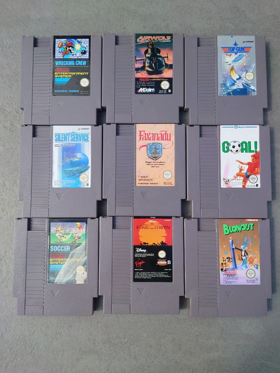 Restposten NES Games ab 1 Fr. (Defekt) in Abtwil SG für CHF 41 – mit ...
