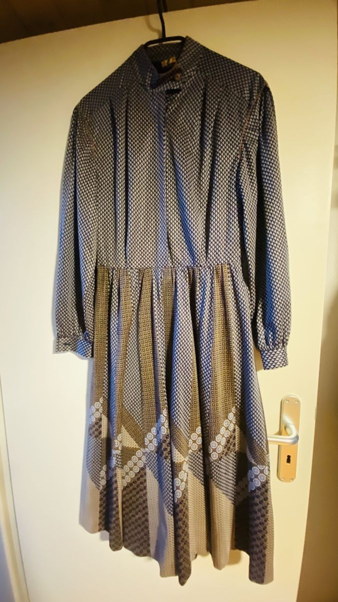 Vestiti: Reto Vintage Kleid mit Muster, Grösse ? – Usato da Roggliswil venduto da star32