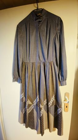 Reto Vintage Kleid mit Muster, Grösse ?