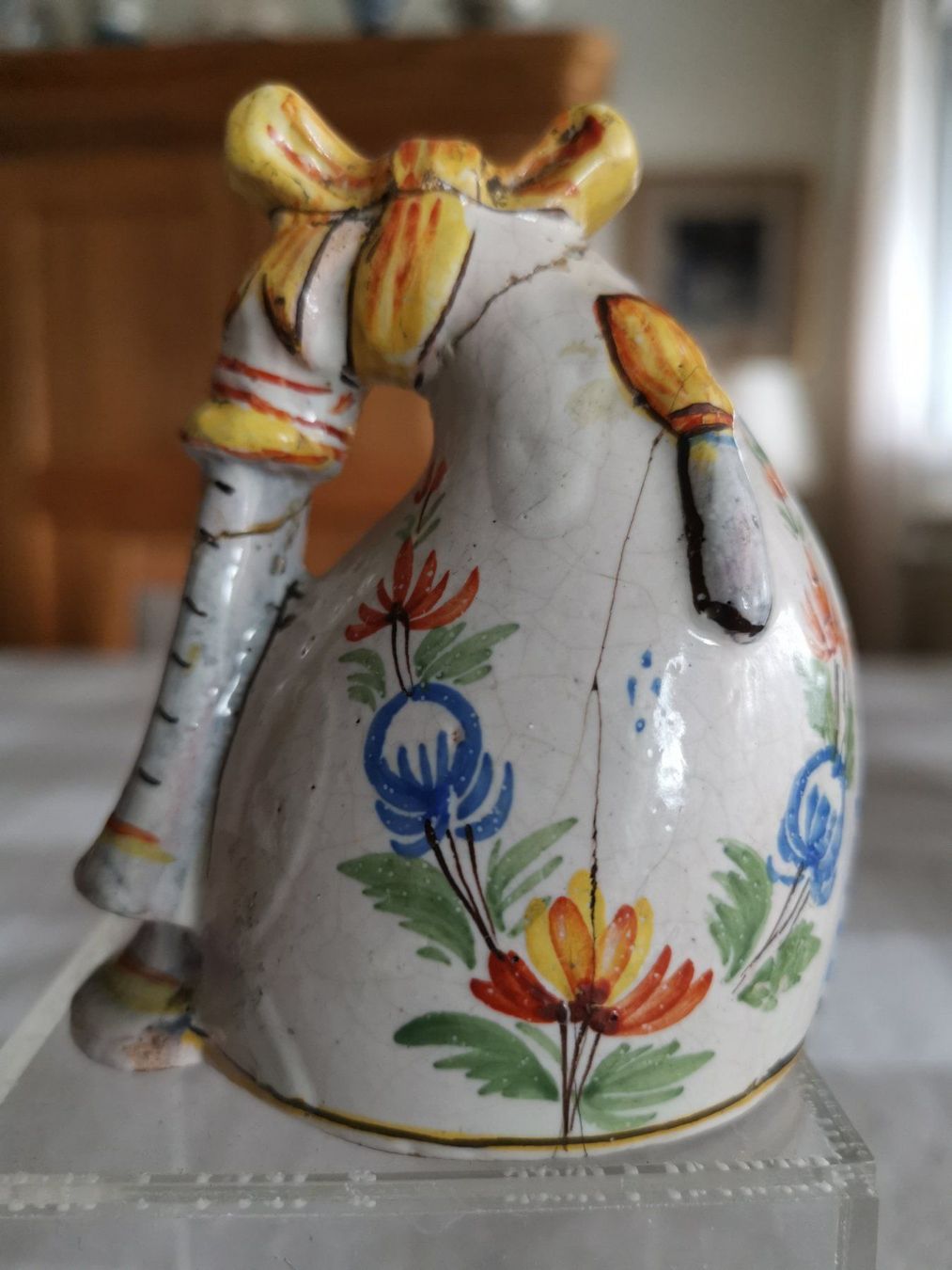 Campanacci mucche: Antikes Glöckchen aus Fayence – Usato da La Tour-de-Peilz venduto da minipuce123 1