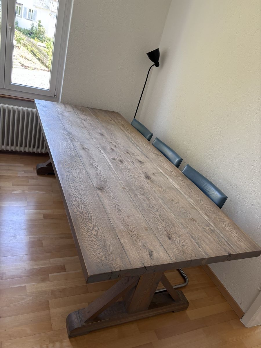 Tavoli: Large wooden dinner table - großer esstisch – Usato da Zürich venduto da nin_hpj6 3