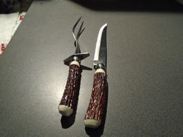 Messer und Gabel, Griffe Kunststoff