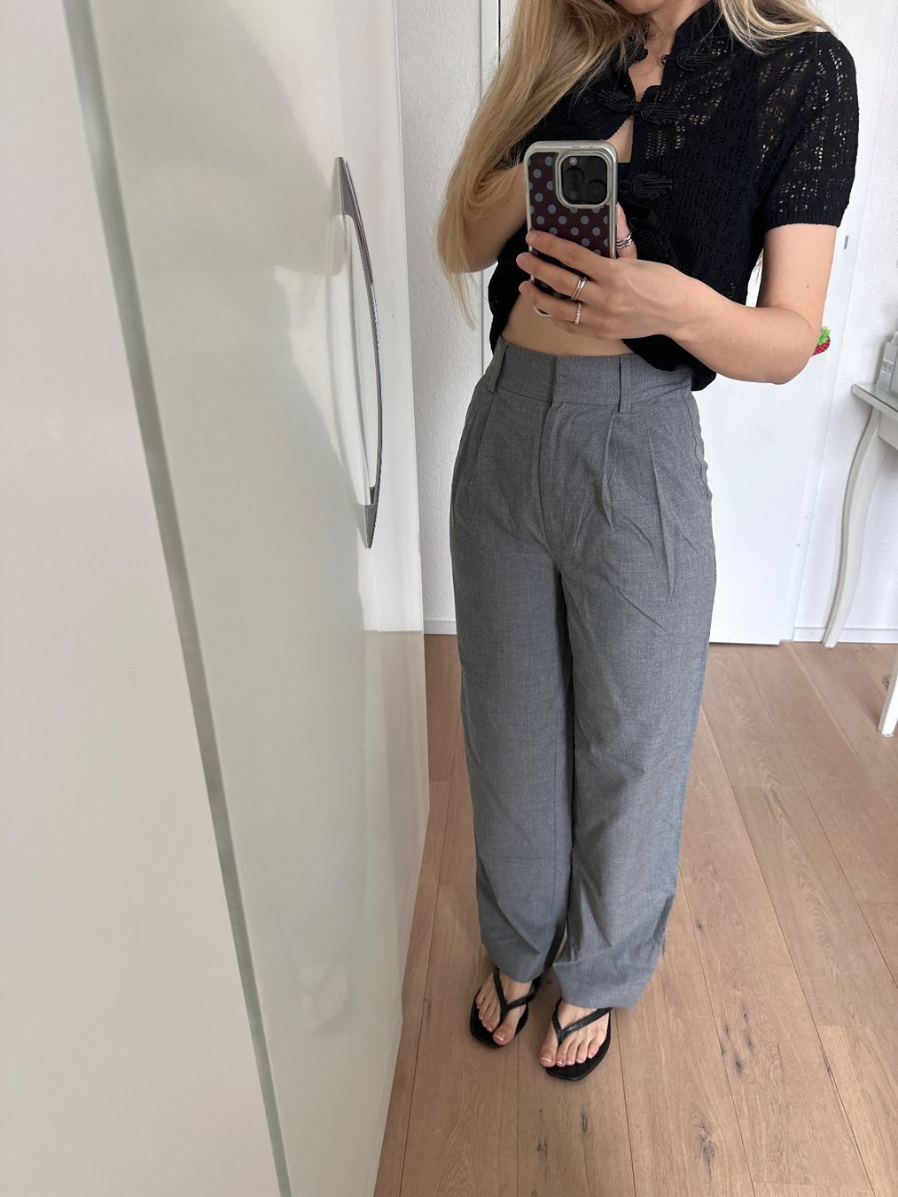 Hosen: Hight waisted stoffhose grau XXS – Gebraucht aus Rheineck von sam_9m27