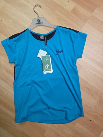 Neues Scott Damen Funktionsshirt Grösse S Türkis/violett