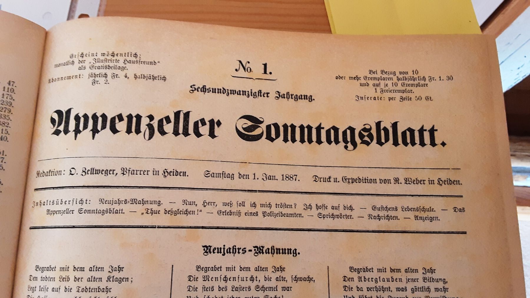Libri: sonntagsblatt – Usato da Rehetobel venduto da Waldhuette 2