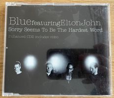 CD / Single - Blue feat. Elton John - Sorry seems to be the