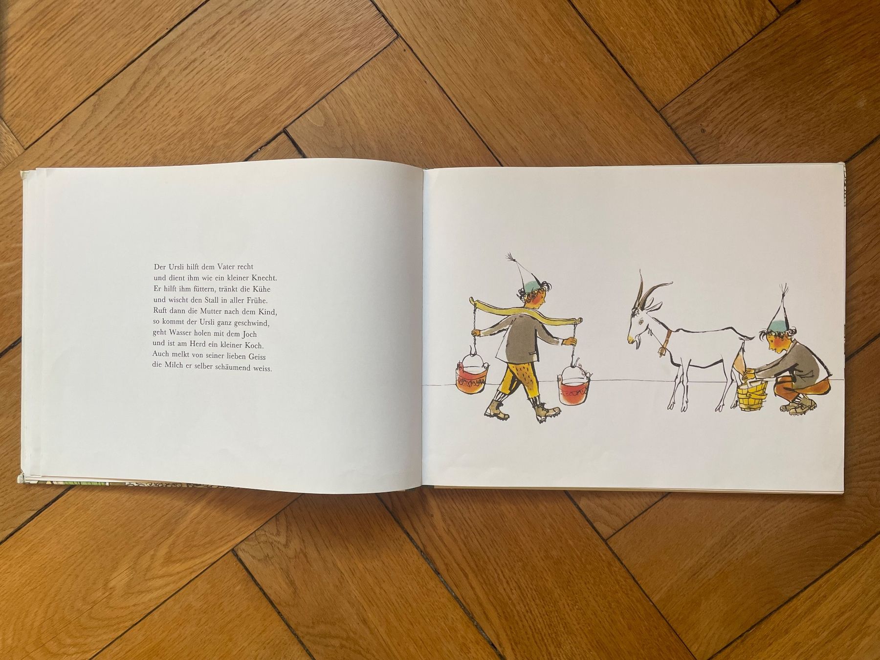 Bücher: Schellen Ursli,  Kinderbuch – Gebraucht aus Wabern von Bru-Mi 2