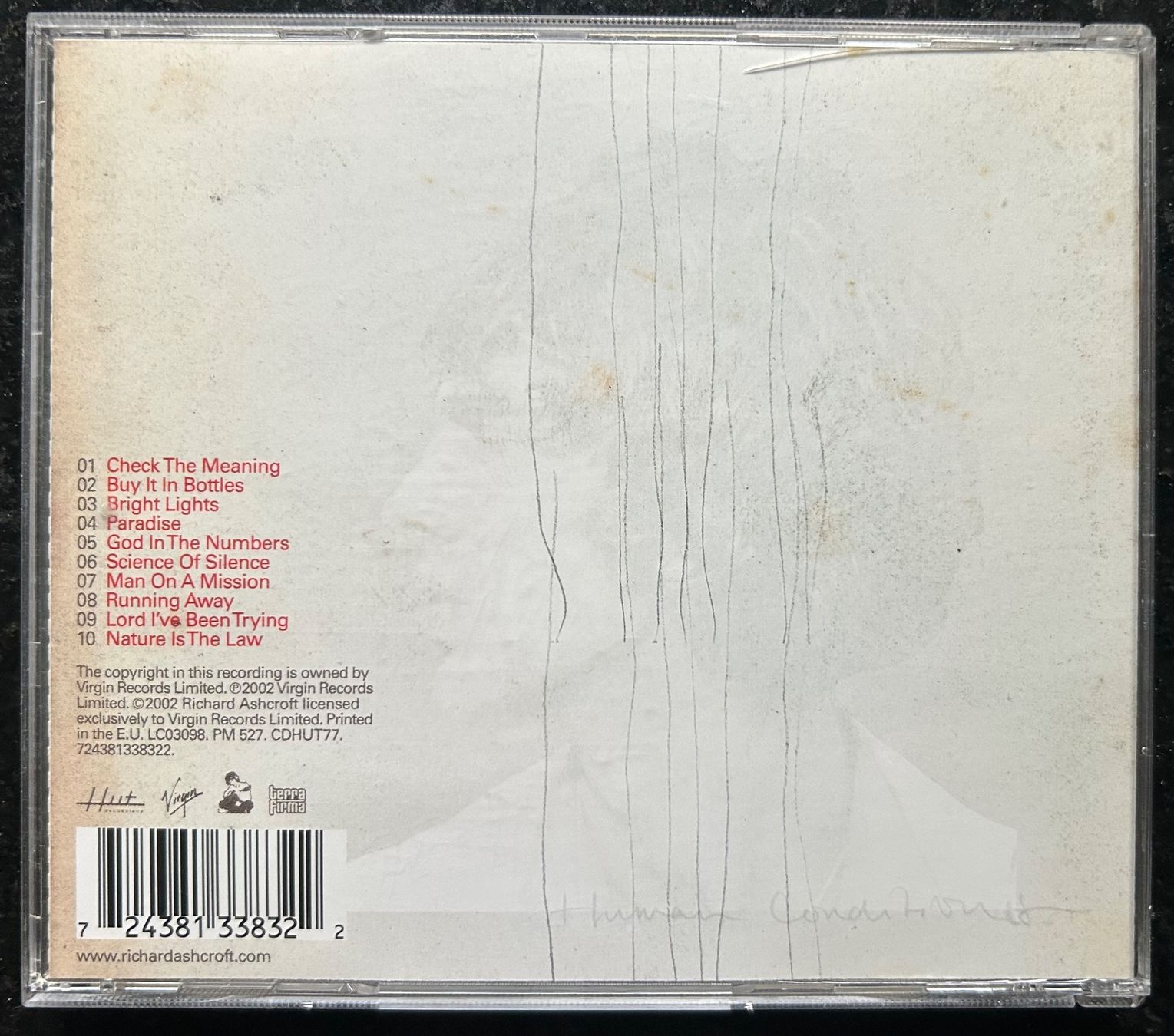 CD: Richard Ashcroft - Human Conditions - CD – Usato da Schaffhausen venduto da spinelli02 1