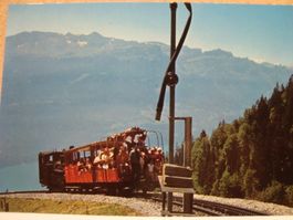 BRB Brienzer Rothorn Bahn auf der Planalp