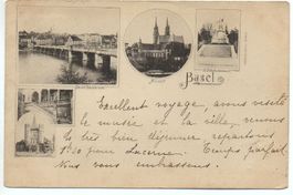 Merhrbild-AK BASEL 1897