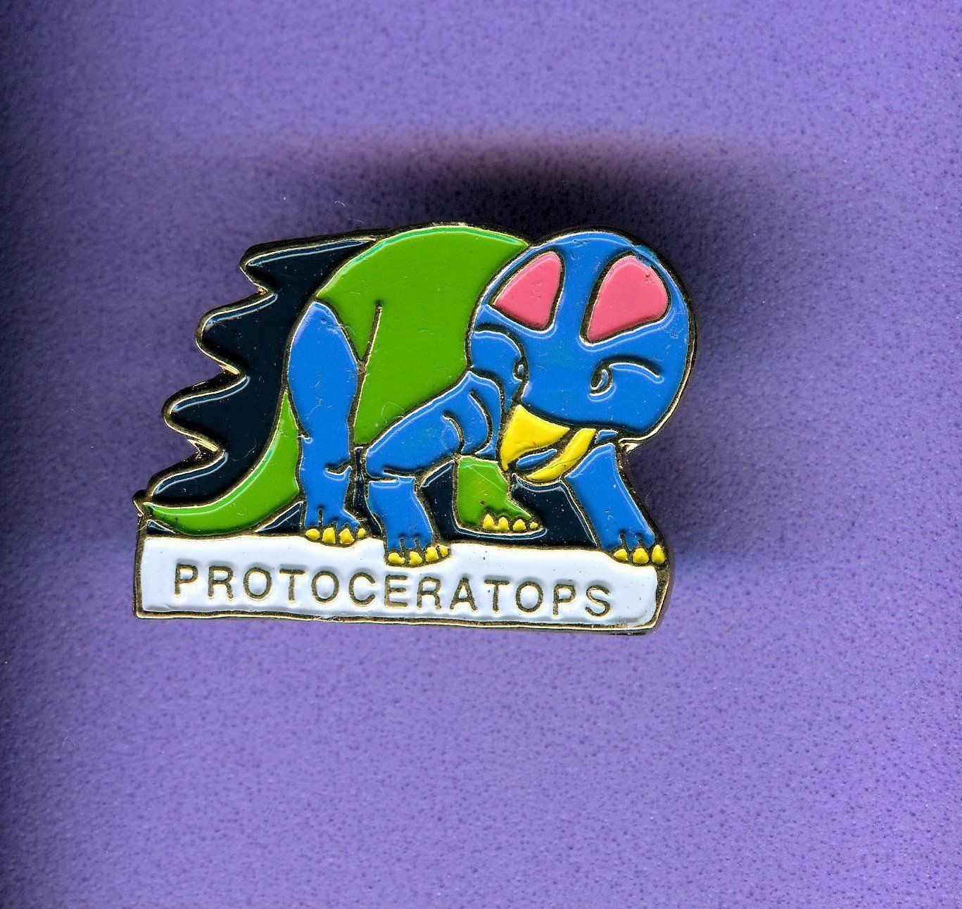 Plaketten & Abzeichen: Saurier  PROTOCERATOPS – Gebraucht aus Winterthur von Sammleroase
