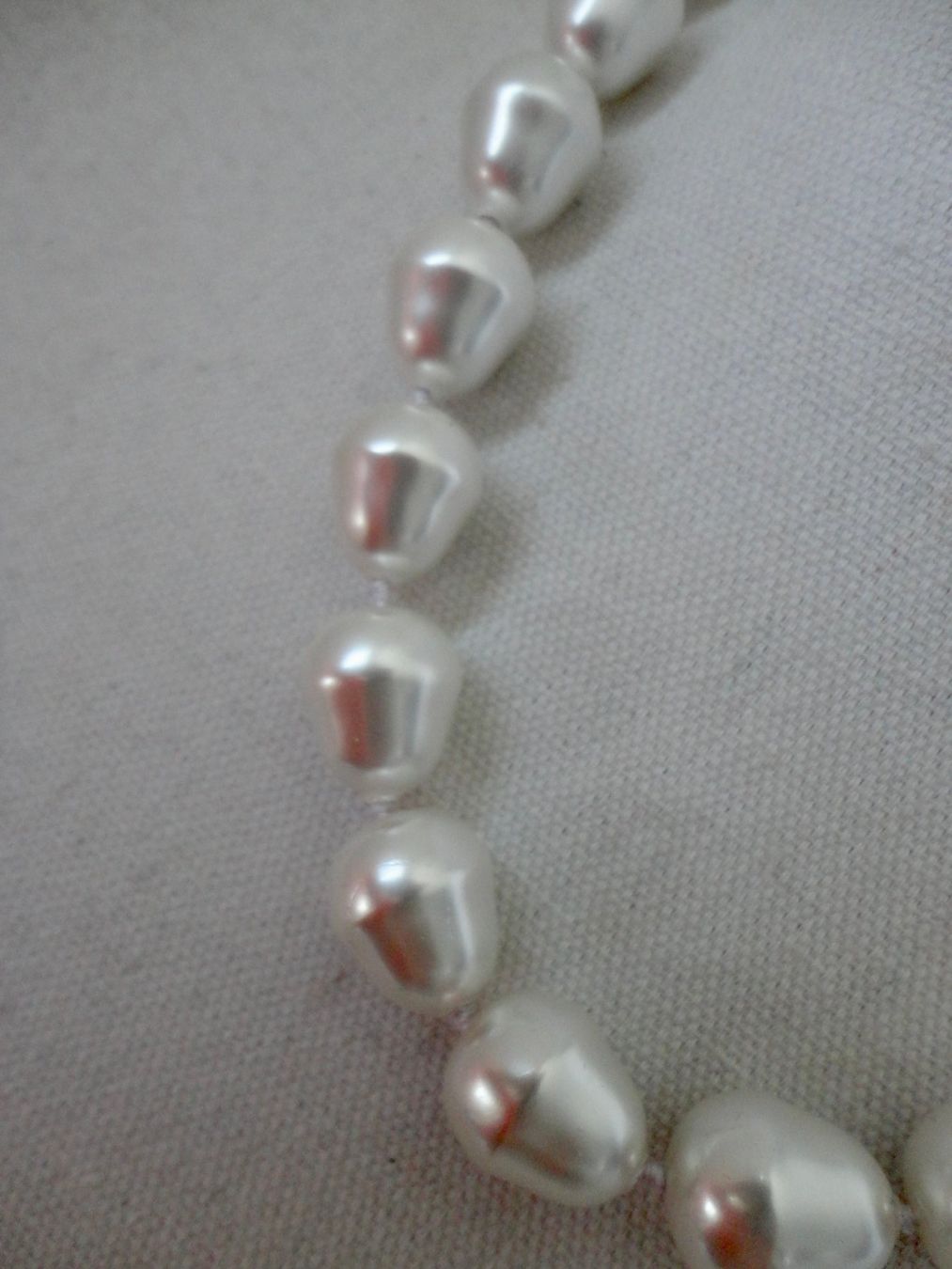 Ketten: Halskette Muschelkernperlen/Imitationsperlen – Neu (gemäss Beschreibung) aus Biberist von tl-schmuck 3