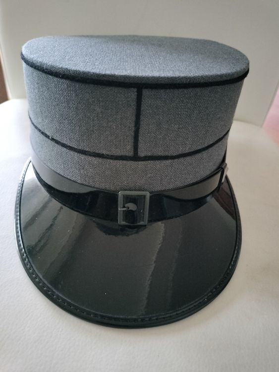 Schweizer Armee Uniformen: Antiker Schweizer Armee Militär Hut , Grösse 55.5 – Gebraucht aus Schwanden Sigrisw von cadieux71