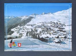 AK Bettmeralp wappen vorderseite