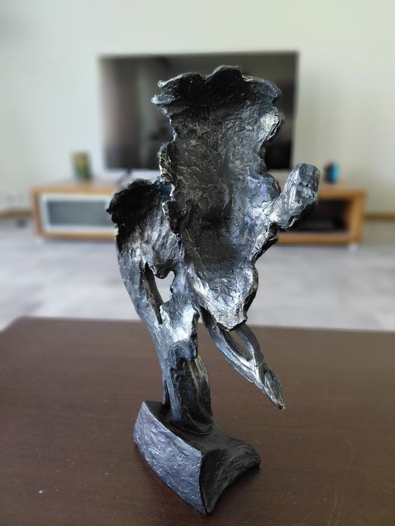 Magnifique sculpture Grenouille - Vert et jaune - Verre de Murano d