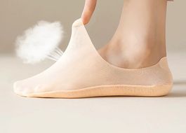 Neu! Socke Sneakersocken  beige cool elastisch weich bequem