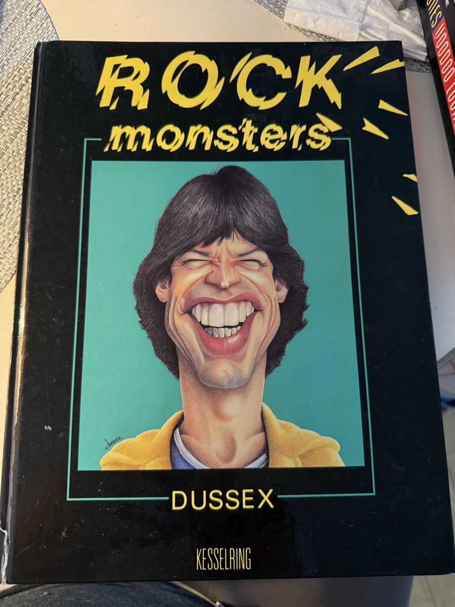 Libri: Buch Rock Monster signiert – Usato da Basel venduto da Stars12355