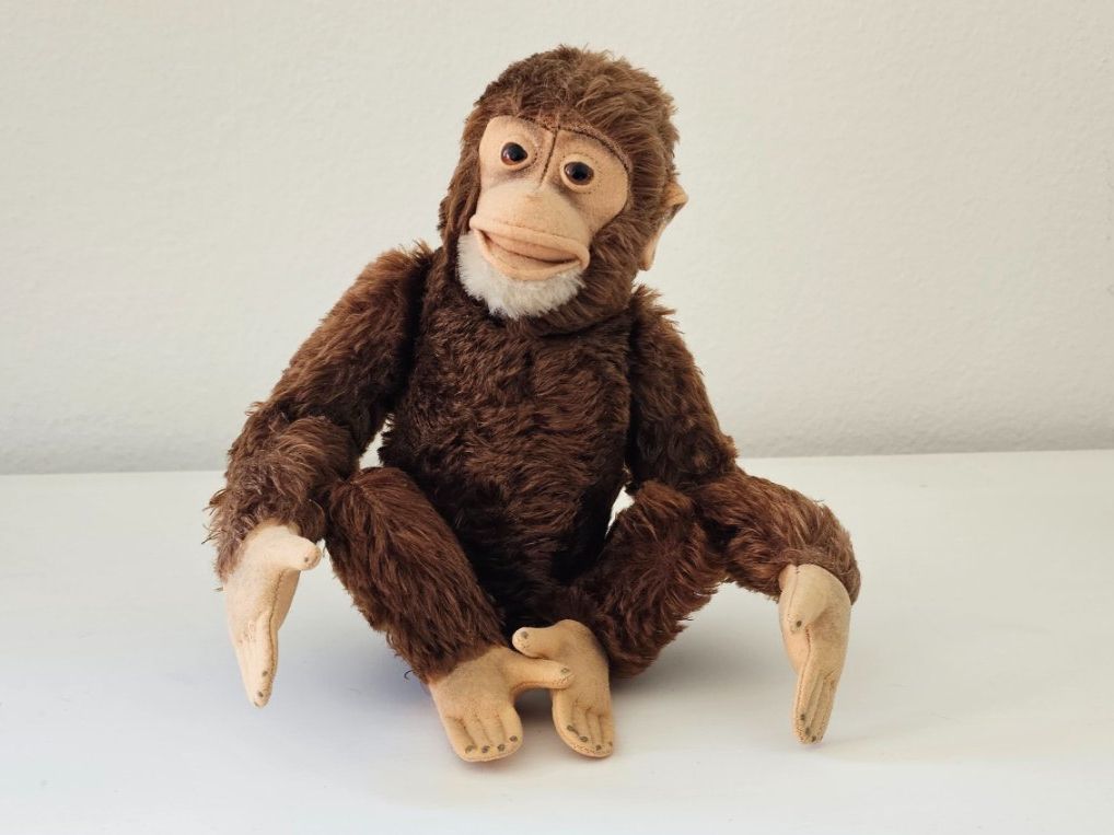 Steiff Giocattoli: Vintage Steiff Affe Jocko Mohair Original – Usato da Pfäffikon ZH venduto da eric0113 1