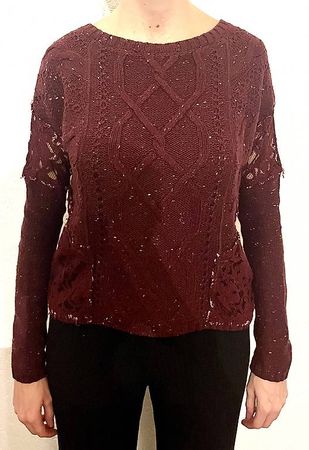 Hollister lace knit jumper