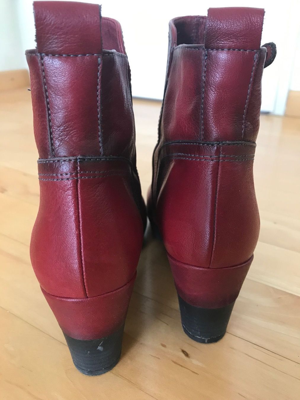 Damenschuhe: Rote Stiefeletten – Gebraucht aus Erlinsbach von Basi67 2