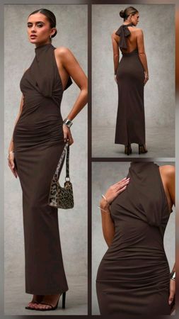 Neckholder Maxikleid - L - Rückenfrei 6️⃣👗