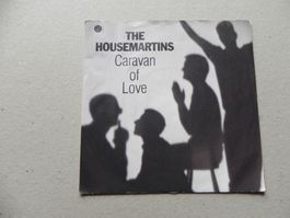 Single brit. Pop Band The Housemartins 1986 Caravan of Love