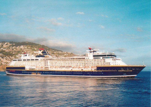 Ansichtskarten: Constellation, Celebrity Cruises – Gebraucht aus Zuerich von OceanLinerPostcards