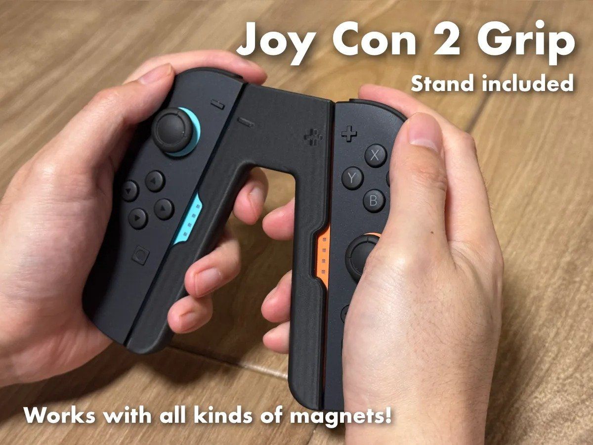 Nintendo Console: Nintendo Switch 2 Joy Con Doppelgriff – Nuovo e nell'imballaggio originale da Dietikon venduto da You_Want_We_Print