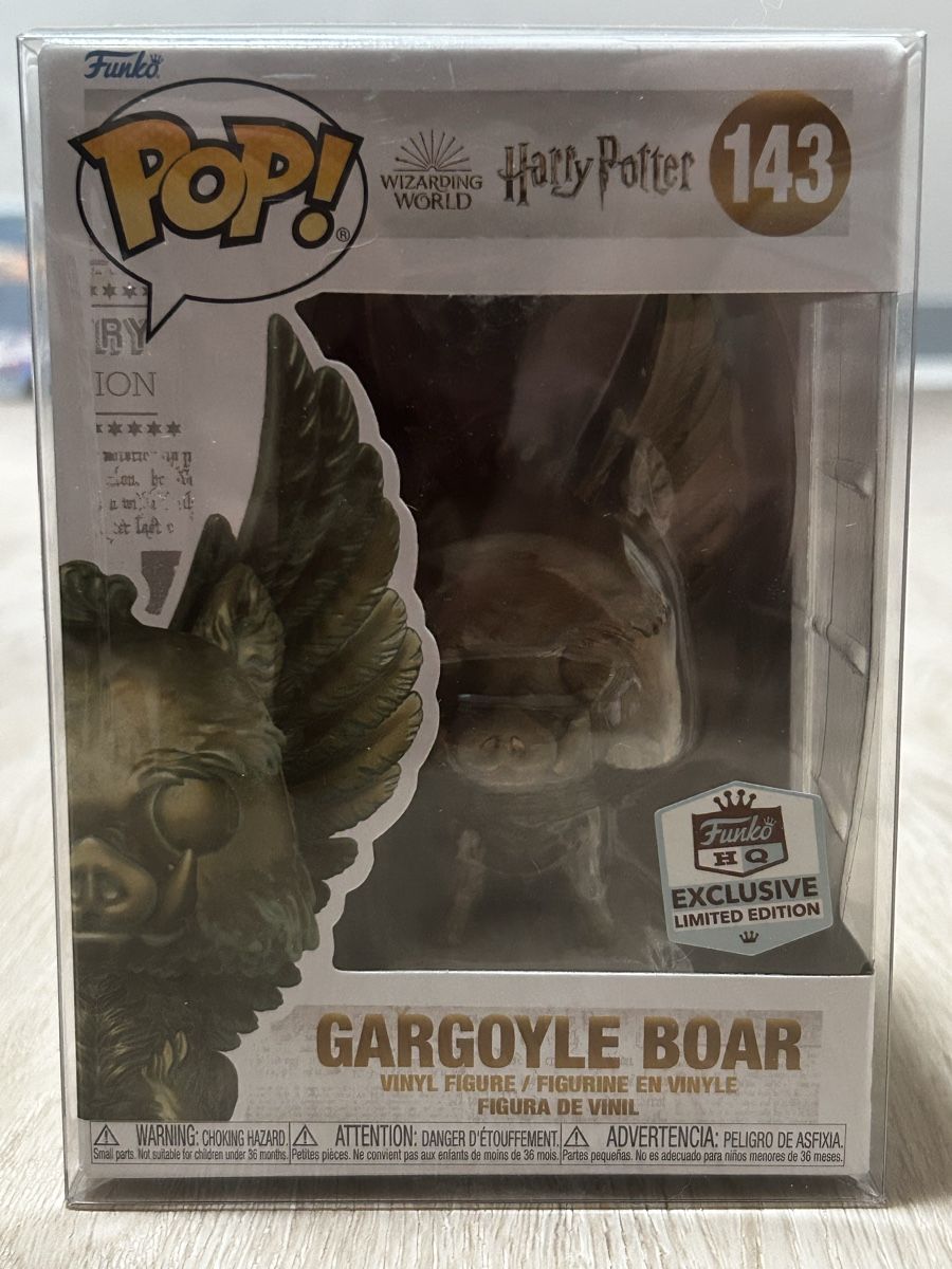 Funko Figuren: Funko Pop Harry Potter #143 - Gargoyle Boar Édition limitée – Gebraucht aus Bottens von ben_y6ww
