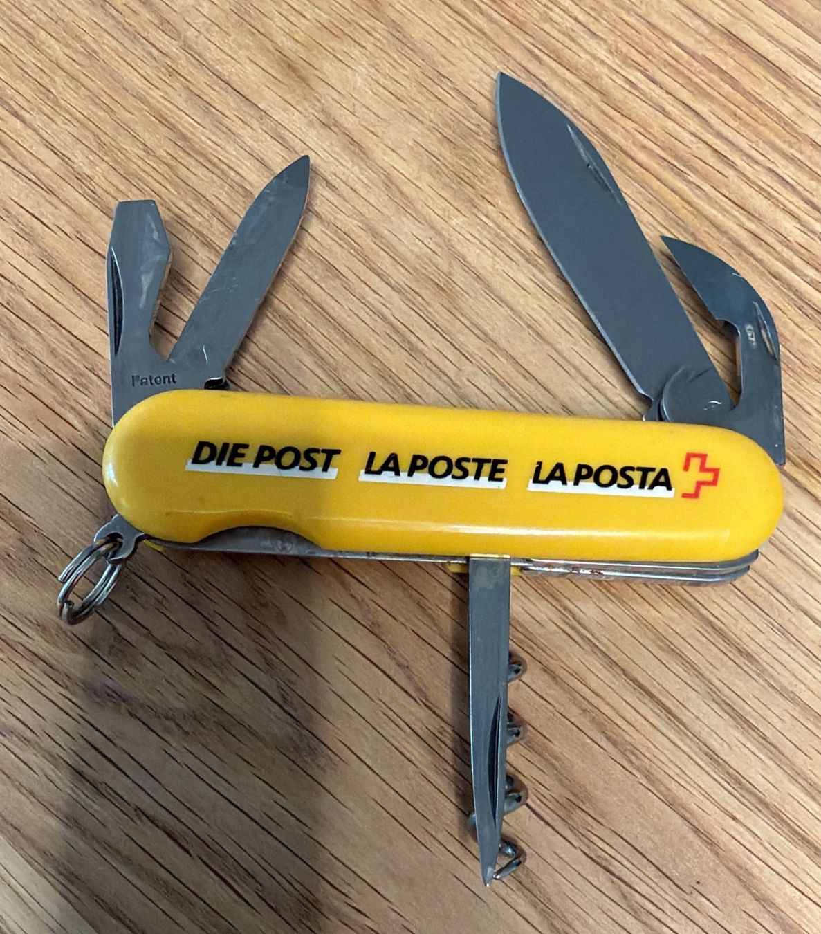 Wenger Coltelli tascabile: WENGER SACKMESSER DIE POST LA POSTE LA POSTA – Usato da Zürich venduto da Frei-Occasionen
