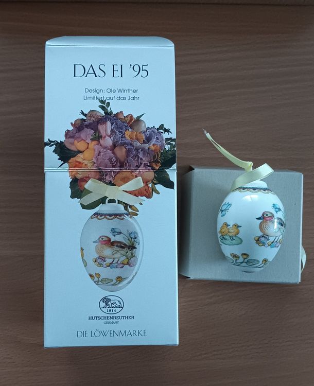 Hutschenreuther Das Ei 1985 mit OVP in 6752 Gemeinde Dalaas für 70,00
